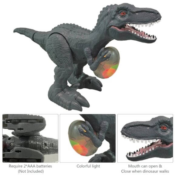 Jurassic Voyage Full Action Dinosaur  RC Remote  🆕📦⌚🏃🏻💨⚡🚚 - Picture 12 of 16